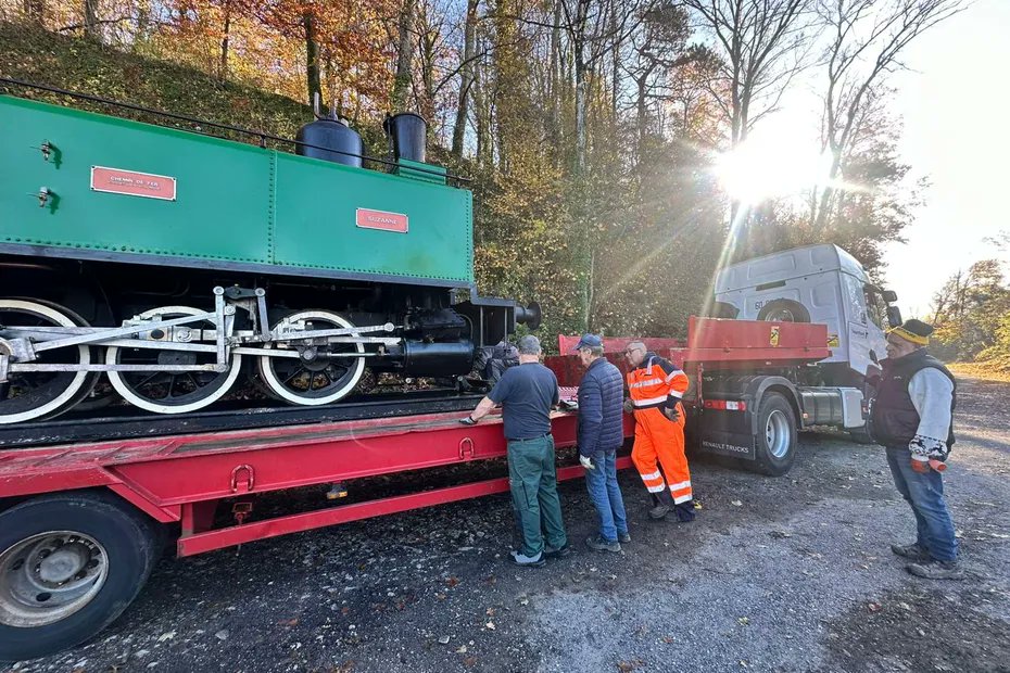 Meurthe-et-Moselle : La Suzanne, locomotive datant de 1890 et classée Monument Historique exposée à Nancy pour le 11 novembre france3-regions.franceinfo.fr/grand-est/meur…