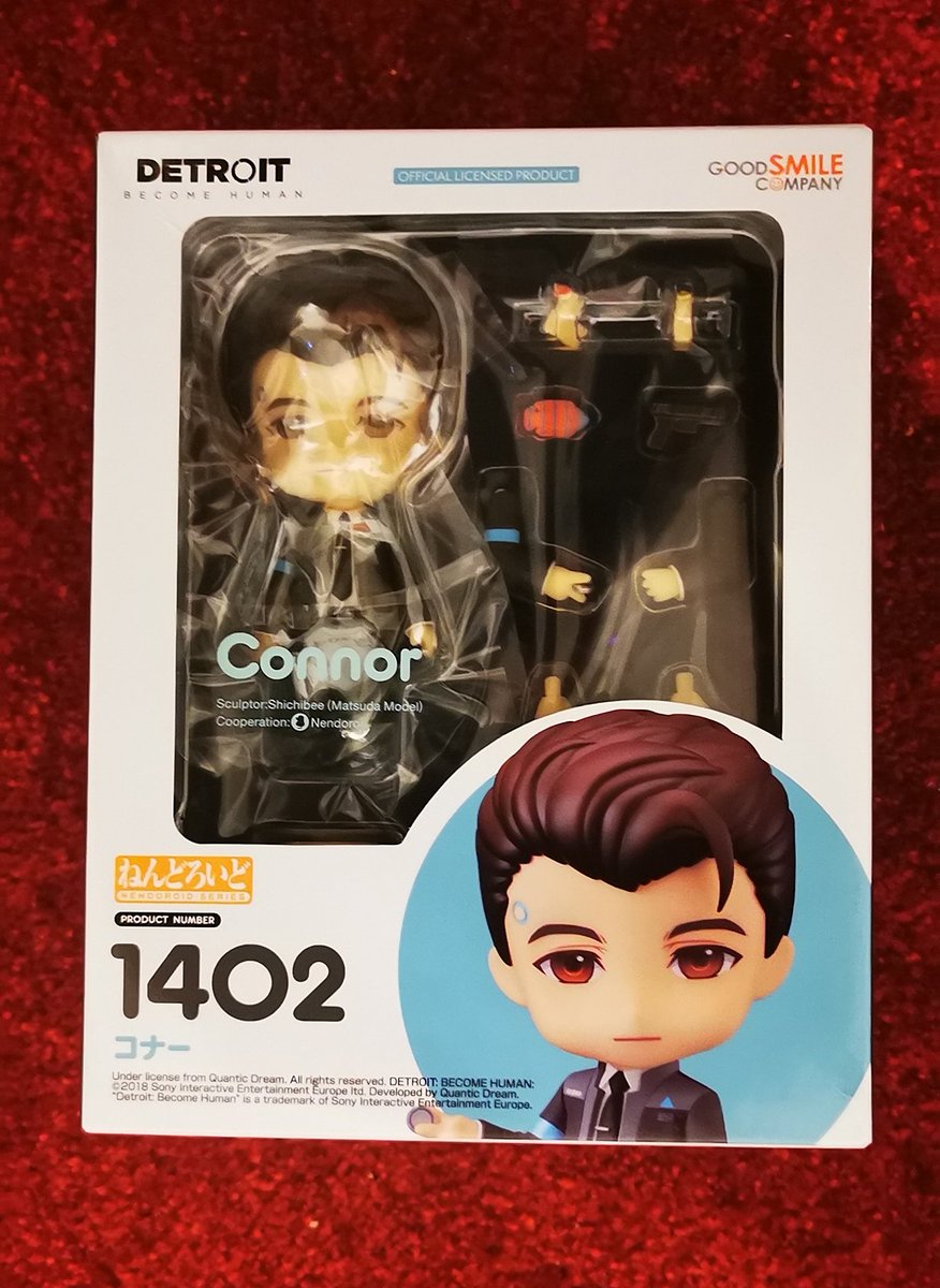 Vampirewolfey's tweet photo. YEHAAA, after months of waiting, it's finally heeeere!

Im soo exciteeed. Thank you @Quantic_Dream you're making my daay.

#DechartGames #detroitbecomehuman #nendoroid #game #bestgameever #Connor #love #beautiful #bryandechart #RK800 #Android #streamer #twitch https://t.co/FVa0YnEaS4
