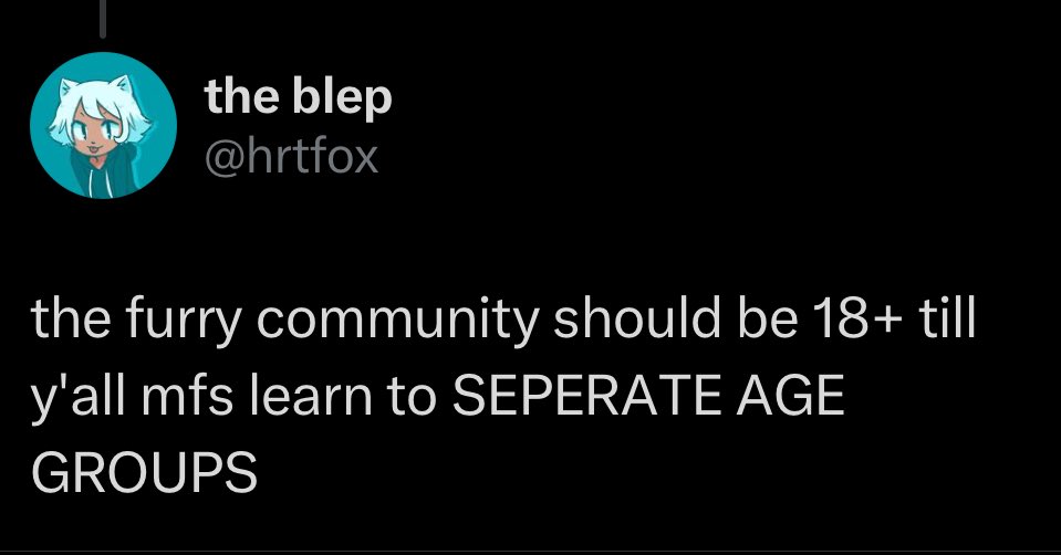 Yeah maybe if it was 18+ some random 20 year old wouldn’t have take it upon herself to dedicate the next almost 600 days picking up after the adults who groomed you and gameboy, both minors who ended up become people that more groomers then used to claim I groomed them for trying