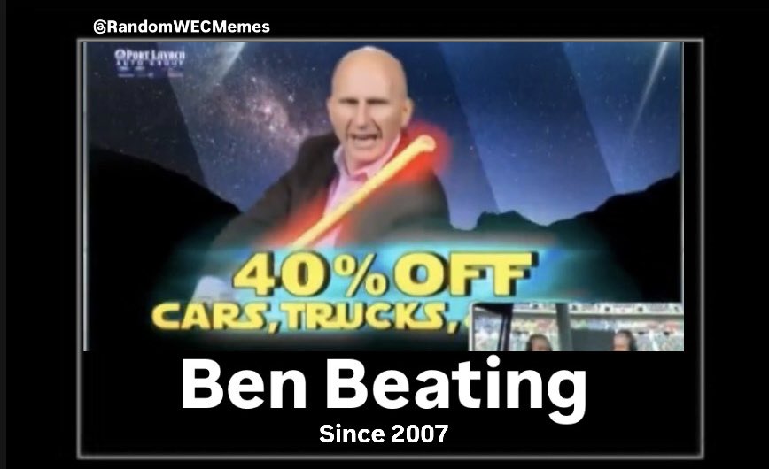 He is inevitable 

#WEC