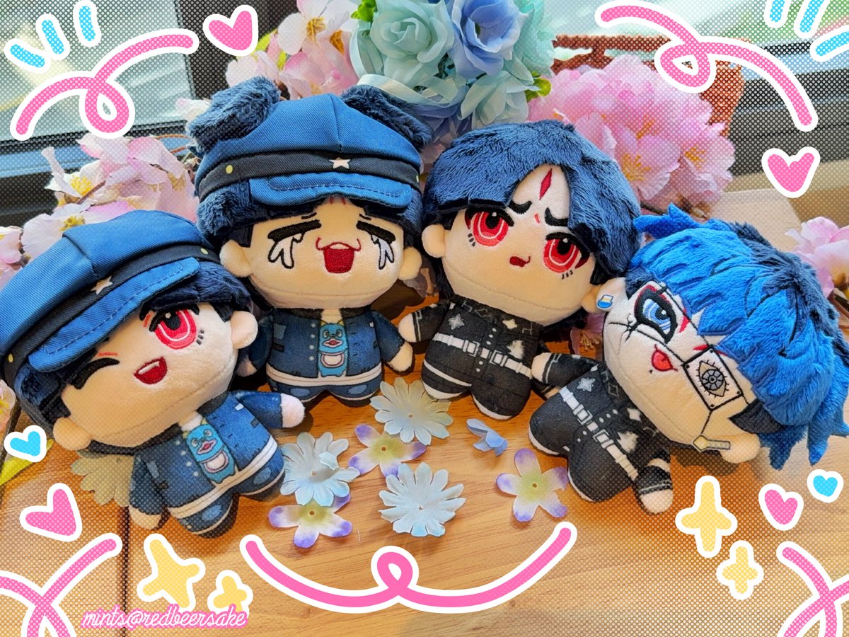 redbeersake's tweet photo. [ HNDR ] My Gaku and Yugamu plushie samples are here!!!!!
They are so so cute 👁️🧢!!!
Orders will still run till 30th Nov but all designs will be capped at 60!

Please read the replies for more information! ⬇️ https://t.co/mDMlZ1nUFh