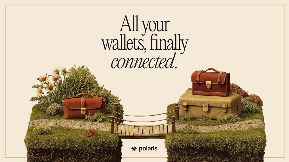 Polaris_App's tweet image. Connect your wallets once, and stop trying to juggle 5 different apps at the same time. Finally!