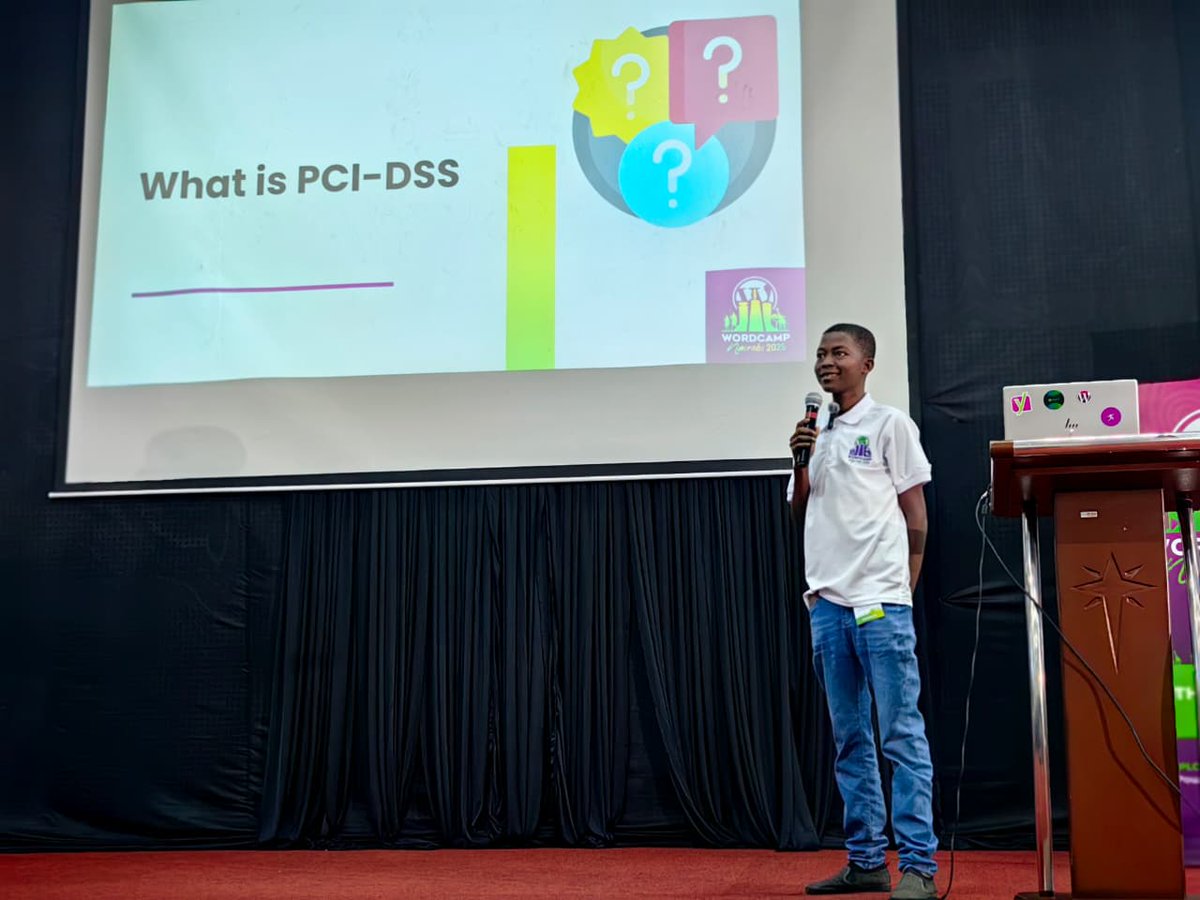 WordPress_Kenya's tweet image. Don&apos;t risk your e-commerce business! We&apos;re getting crucial insights from Hilarious Mugoya, diving deep into &quot;Securing Transactions: PCI DSS Best Practices for WordPress WooCommerce.&quot;

#WCNairobi2025 #WooCommerce #WordpressCommunityKenya