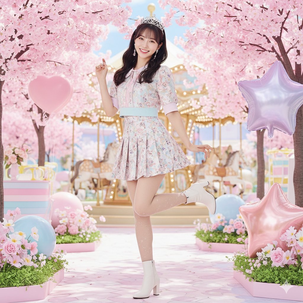 #秋のティアラ祭り
かすみんには勝てないけど、ティアラアイドル遥花