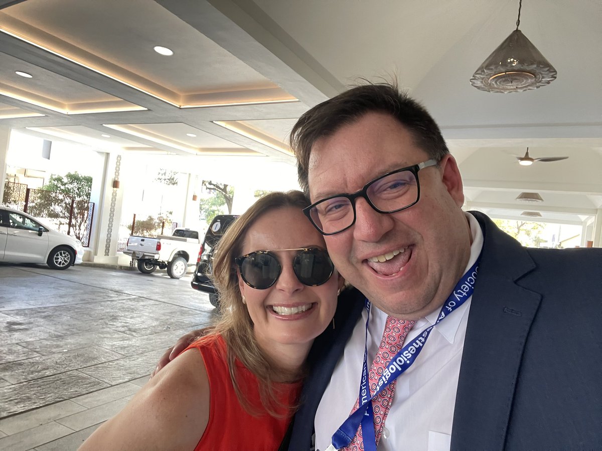 HofkampMichael's tweet photo. Thank you @beccacno for your leadership in medical student education! You and @ChristineVoMD are doing amazing things with the @SEAnesHQ Medical Student Education Committee and I am so lucky to be your friend and colleague! #SAAAPM25 https://t.co/VD66izqNYm