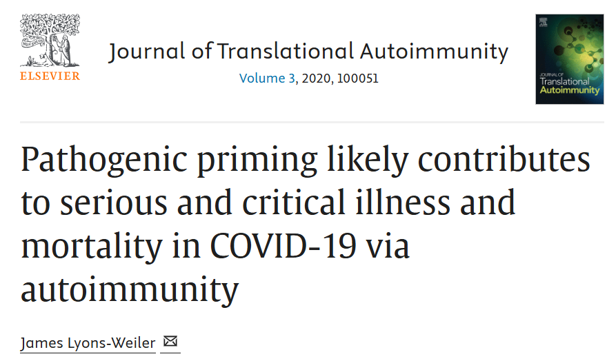 lifebiomedguru's tweet image. 1/3 of the viral epitopes have molecular mimicry potential to immune proteins. See the table from April 2020. #PathogenicPriming SARS-CoV-2 is immune suppressive. pmc.ncbi.nlm.nih.gov/articles/PMC71…