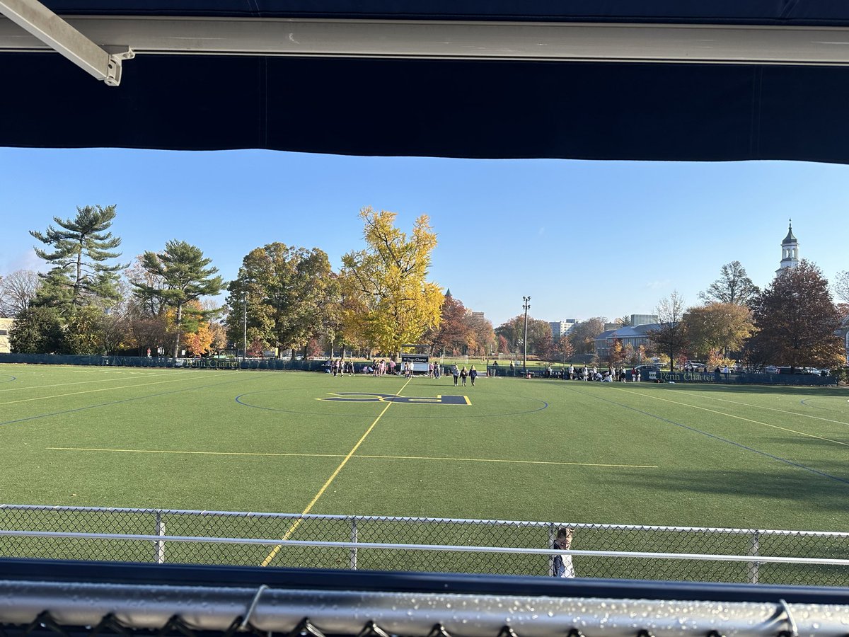 The 139th PC/GA day as the Quakers host the Patriots. Last game of the season, tune in for some field hockey action at 10:15am youtube.com/live/QJMbMbDUY…