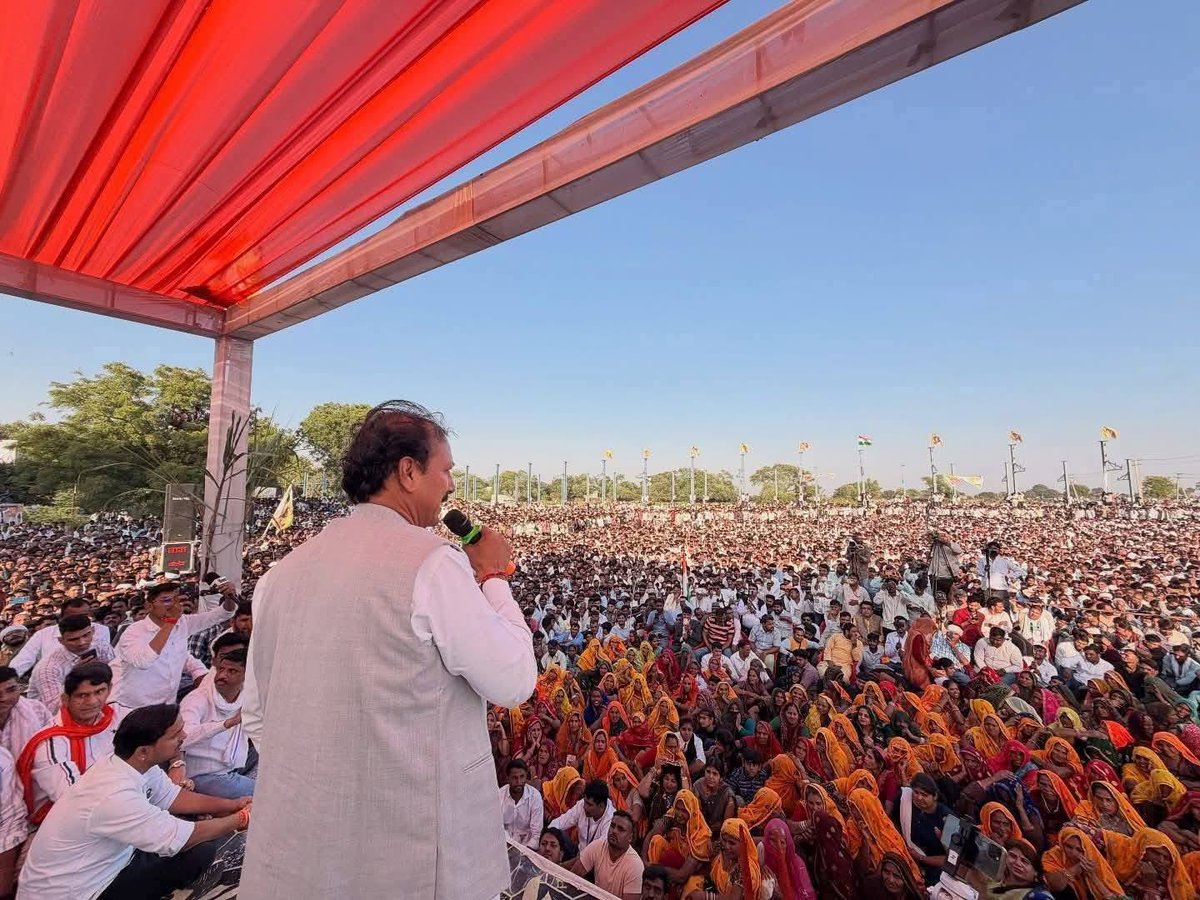 इतिहास रच दिया आज हाड़ौती के लाल नरेश भाईसाहब ने अंता मांगरोल में, ये लाखों संख्या में जनसैलाब का संकेत साफ़ है कि किसान कौम अब जागरूक हो चुकी है बदलाव होना तय है।
 किसान एकता जिंदाबाद...jai Naresh Meena