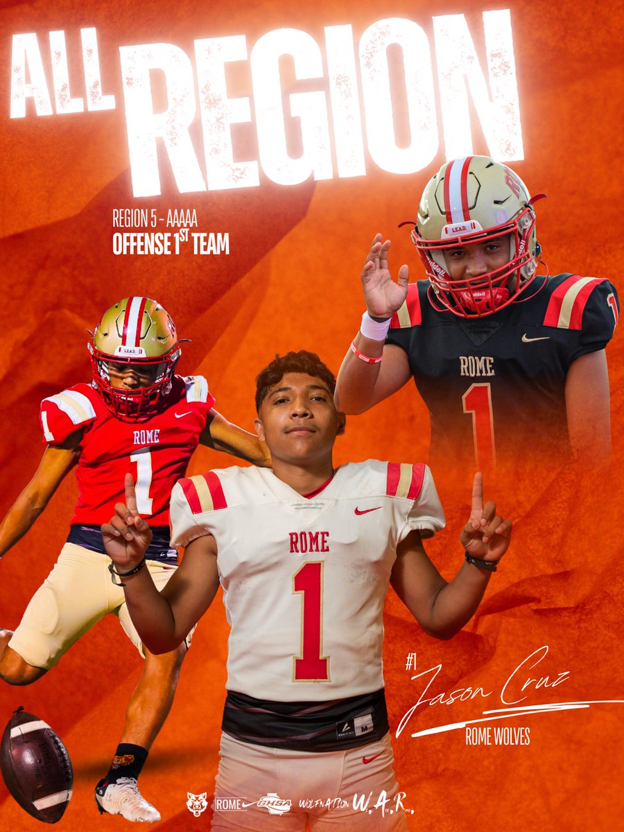 2025 Region 5-5A 

1st Team All Region KICKER🎖️

Jason Cruz-Reyes
@jasoncruz80

#𝙇𝙀𝘼𝘿 𝙭 #𝙍𝙤𝙢𝙚𝙂𝙧𝙤𝙬𝙣