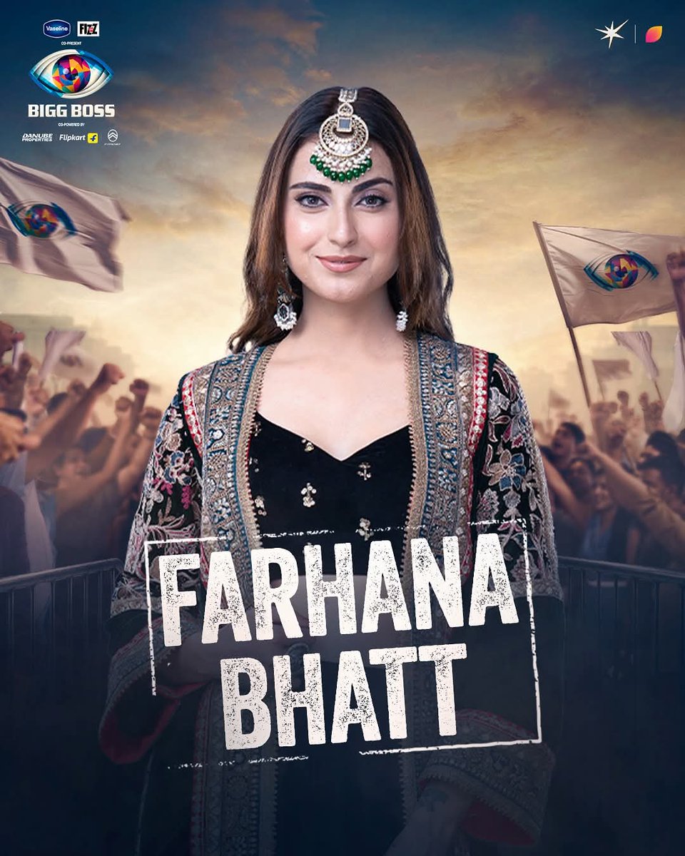 BiggBoss24x7's tweet photo. Ranking Poll (Week - 11) 

❤️ Like &amp; 🔁 Retweet if you are supporting - Farhana Bhatt 

(Results will be announced tomorrow at 8PM) 

#BiggBoss19 @BB24x7_ https://t.co/qUBpcH8vsF