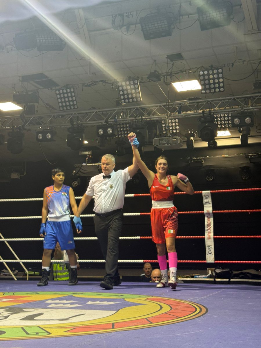 🥊 Victory for Team Ireland’s Carlagh Peake! Congratulations to Carlagh, who defeated India’s Suman Kamari by unanimous decision at the National Stadium.
An incredible performance, well done, Carlagh! 👏
From all at the ATU Mayo Sport, we’re so proud of your continued success!