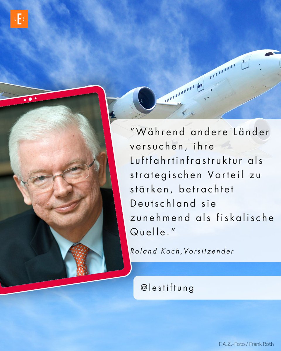 ✈️ Luftverkehr in Deutschland: teuerster Standort Europas!

🇩🇪 Flug ab Deutschland: &gt;5.000 € staatl. Kosten
🇪🇺 Flug ab Madrid/Wien: &lt;1.000 €

Folgen:
📉 Passagiere weichen aus
🚫 Airlines ziehen sich zurück
💸 Staat verliert Wertschöpfung

Lösung: Luftverkehrsteuer aussetzen &amp;