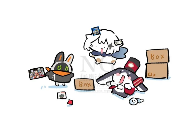 ラッピングが終わらない