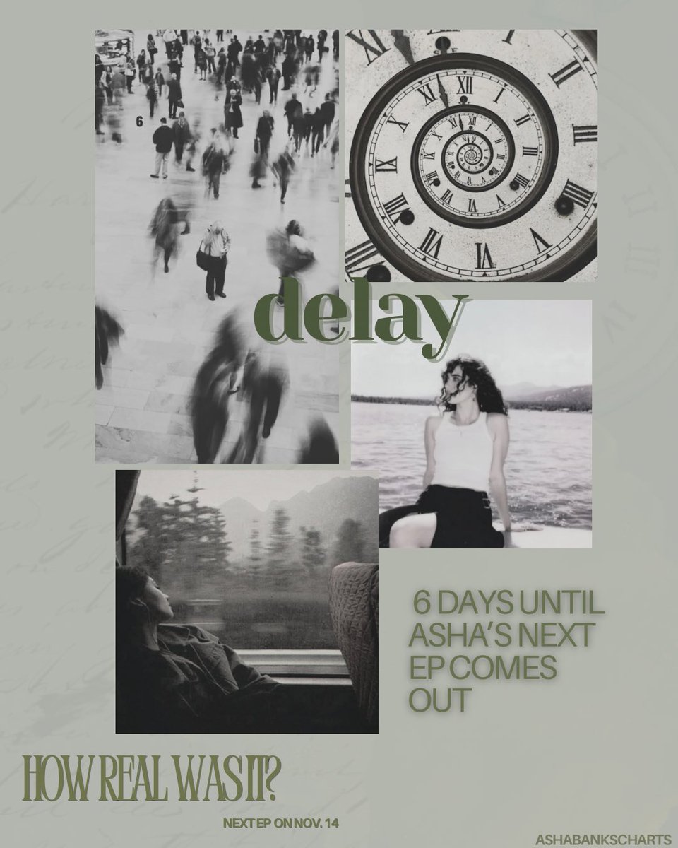 6 days left until Asha Banks’ next EP, How Real Was It?

The countdown is almost over… review streaming info, playlists, and pre-save details to help give the EP the best possible debut.