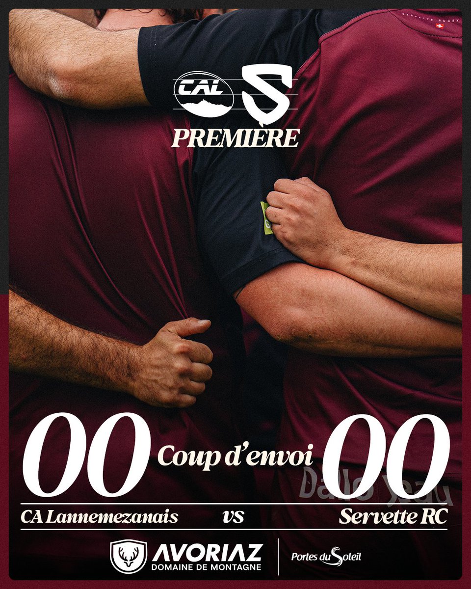 𝗖𝗢𝗨𝗣 𝗗'𝗘𝗡𝗩𝗢𝗜 | 𝗣𝗥𝗘𝗠𝗜𝗘𝗥𝗘 ▶️

C’est parti à Lannemezan pour cette rencontre de Nationale 2 ! ⚔️

𝗔𝗹𝗹𝗲𝘇 𝗚𝗿𝗲𝗻𝗮𝘁 🔥🇱🇻

📲 Suivez le déroulé du score sur nos stories Instagram &amp; Facebook

#NotreHistoireContinue 
Présenté par Avoriaz Morzine