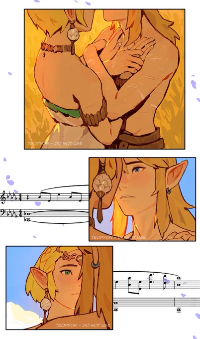 "Never again."

#zelink #zelda #リンゼル #TheLegendOfZelda #totk #botw 