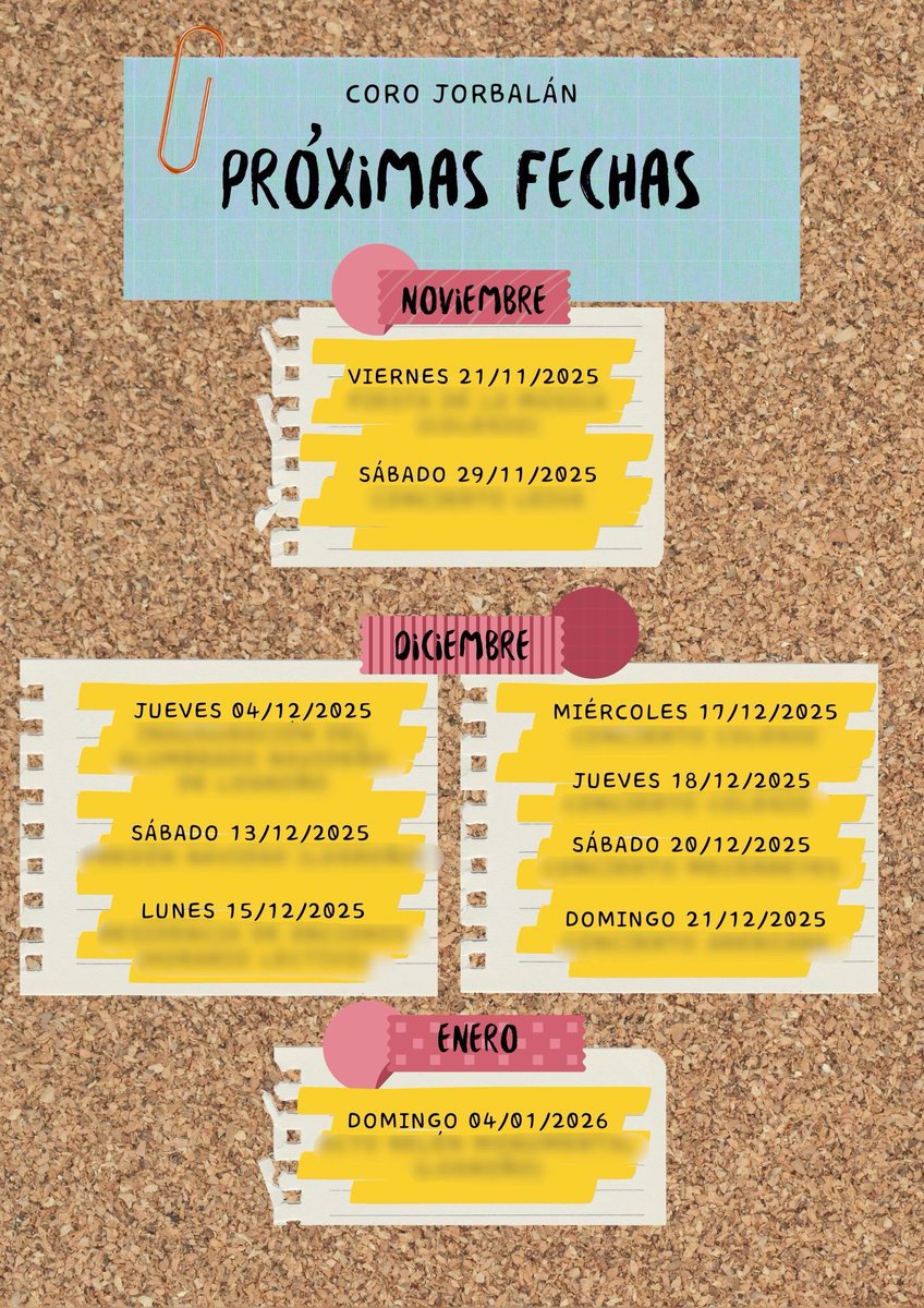 ¡Pocos días faltan para que empiece nuestra temporada navideña que este curso llega más cargada que nunca! ¡En breve os iremos anunciando!