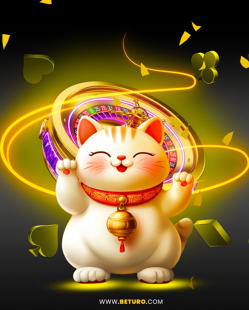 officialBeturo's tweet photo. 💎🐾 Triple 7, Triple Luck! The Lucky Cat is dealing golden wins today! 💰
#Beturo #LuckyCat777 #SpinAndWin #CryptoGaming #BigWinEnergy #PlayBeturo

visit : https://t.co/RfcaO6C5Hi https://t.co/5x7cfNDkpg