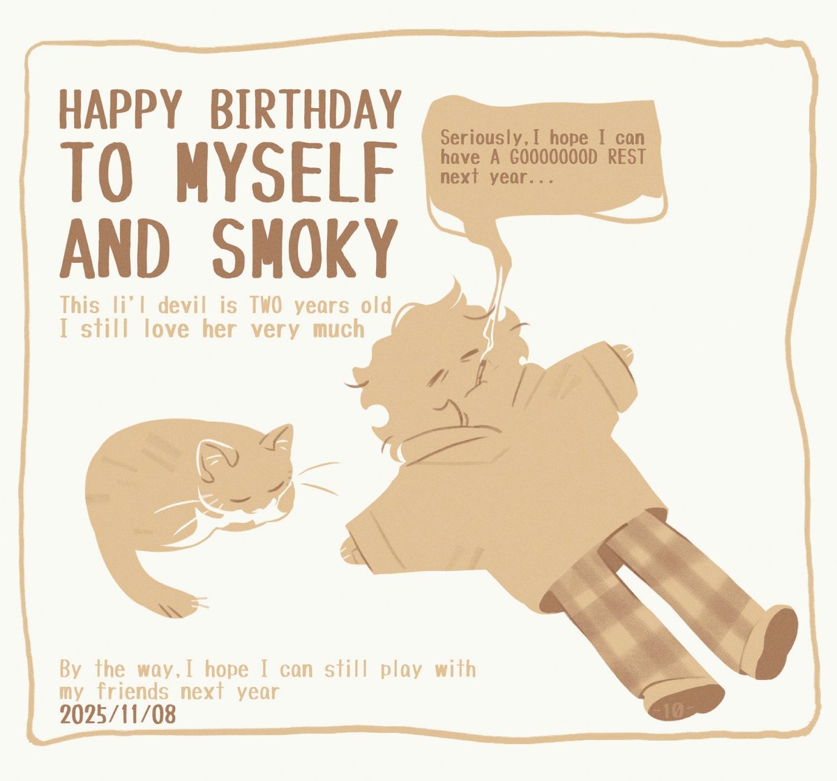 I'm very tired, but it's my birthday. Let me draw it...