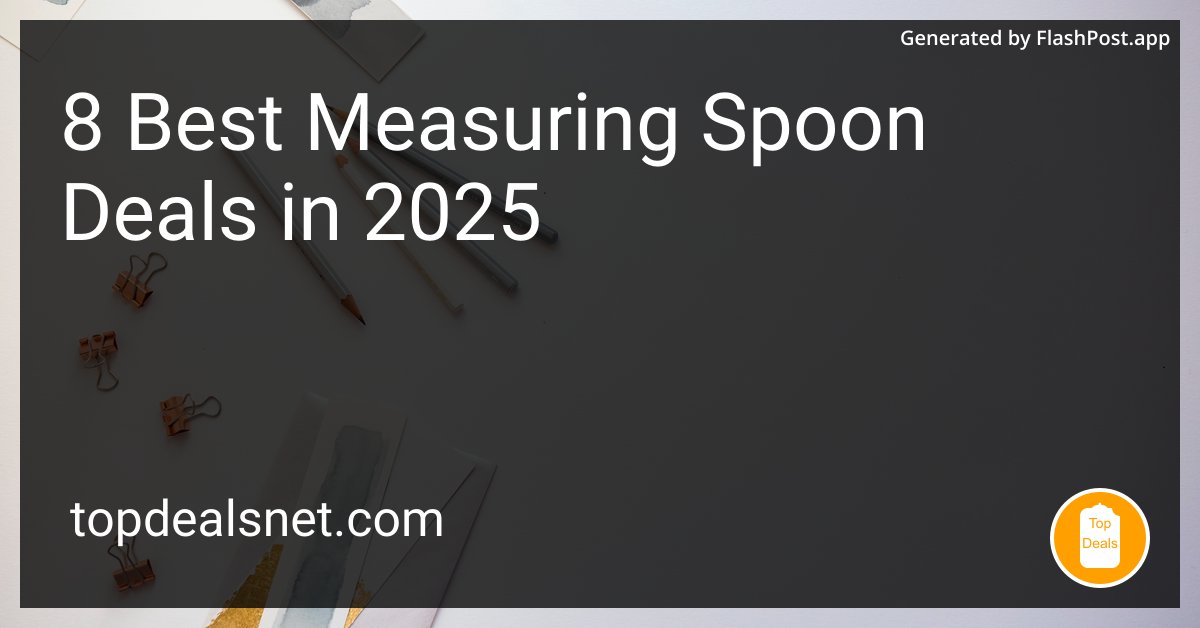 alieGotha's tweet image. If I mix these spoon deals with a pinch of salt, will I finally measure up in the kitchen?"

Source: topdealsnet.com/blog/best-meas…

#SuperSaver #Cookware #ShoppingSpree #LimitedTimeOffer #deals #spoon