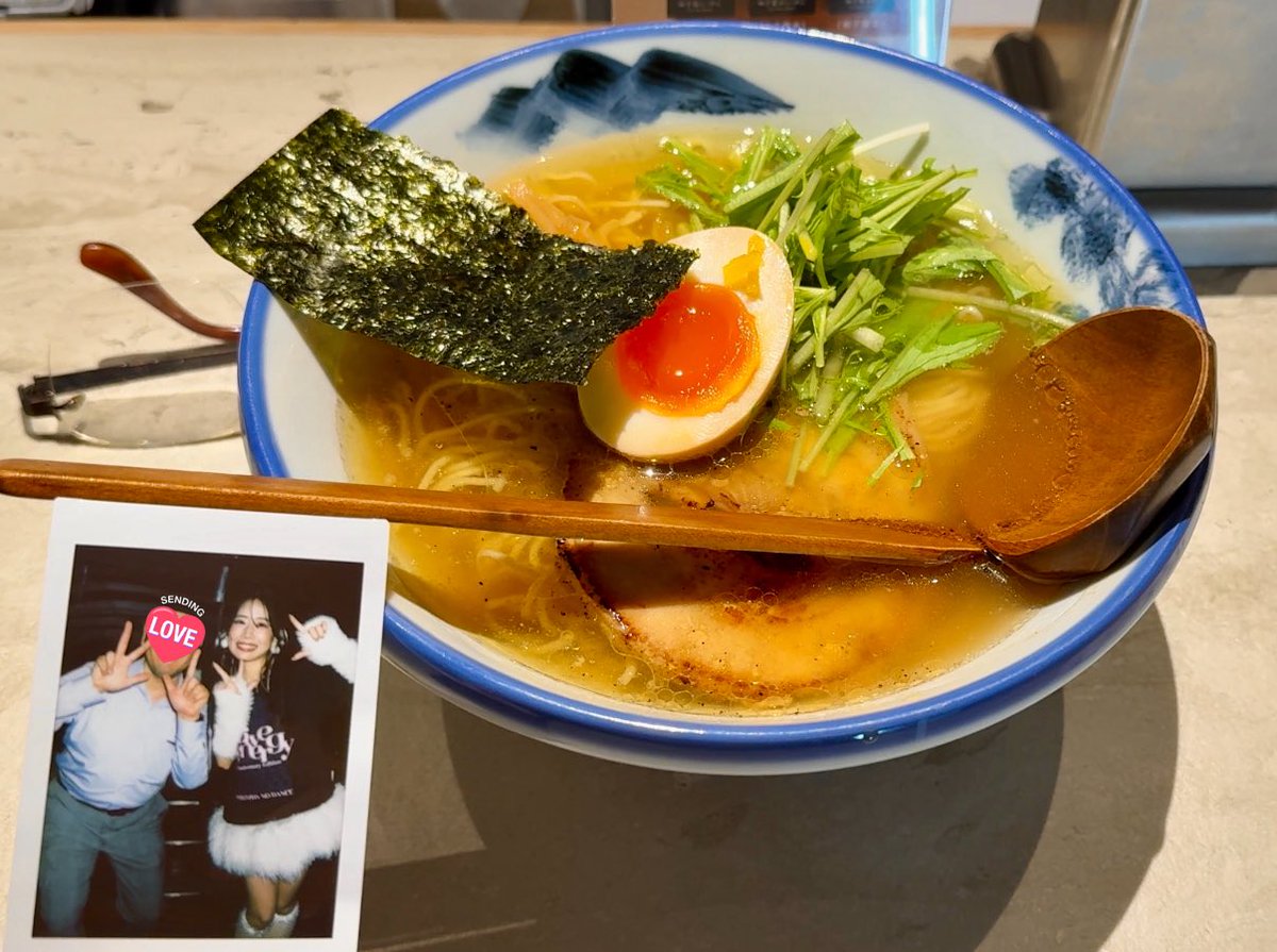 lyahaya51's tweet image. 一昨日奥津さんに導かれて...食べたAFURIのラーメン、ののちゃん（ななこちゃんも？）食べてたみたい。😋

同じ胃袋になれたかしら...? (なんちてw)
#AFURI
#奥津マリリ
#割と影響されやすいシリーズ
#木葭のの #ののを笑顔にし隊