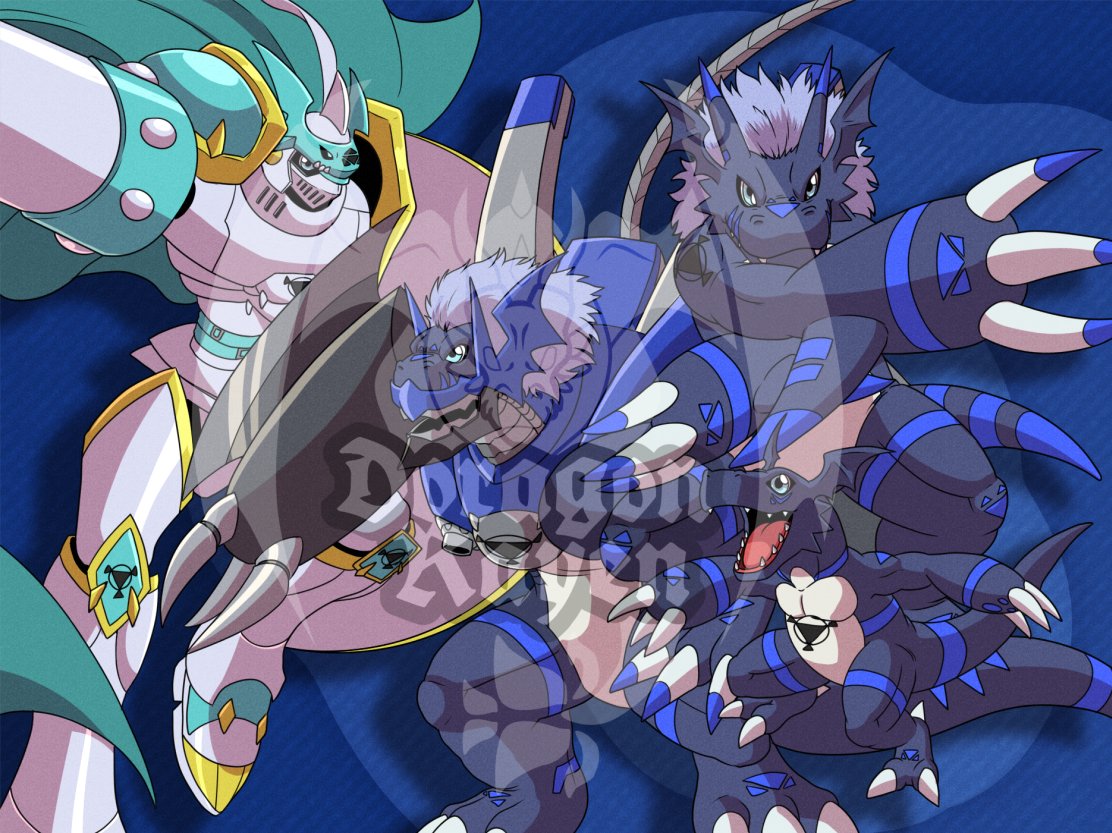 Commission Guilmon Line Evolition Tamers.
 
Many thanks to <a href="/ForgeKinzo/">Forge</a> for supporting me in my work. The truth is, drawing Guilmon and his evolutions is always great!

#Digimon #Commission