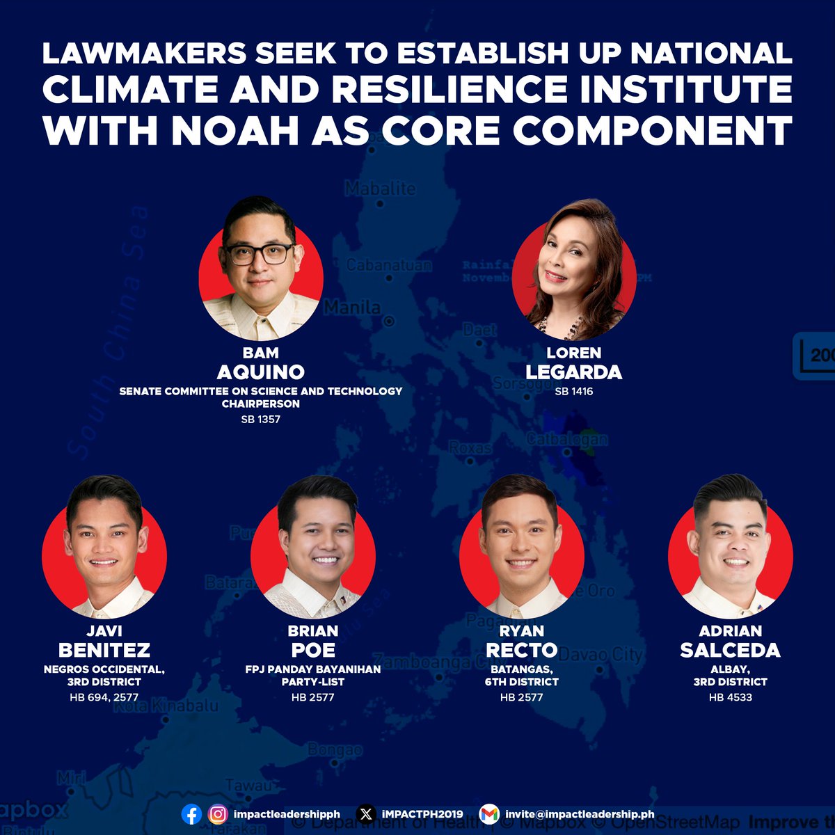 DR. MAHAR LAGMAY URGES SUPPORT FOR BILL ESTABLISHING UP NATIONAL CLIMATE AND RESILIENCE INSTITUTE WITH NOAH AS CORE COMPONENT

University of the Philippines Resilience Institute (UPRI) Executive Director and NOAH Center Director Dr. Mahar Lagmay on Saturday, November 8, called on