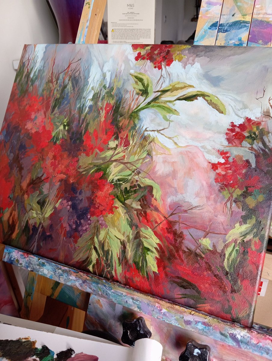 LauraDohertyart's tweet photo. 'Autumn bounty', now available!
All enquiries welcome ❤️

#Donegal #irishartist #interiordecor https://t.co/eL2LVl5yft