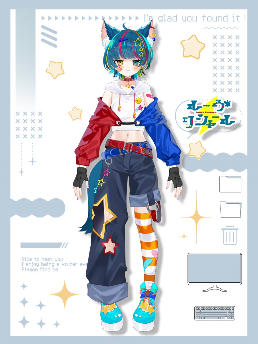 ぼんじょる～ぶ！ルーヴ・リシャールです！  

🐕口から丸太級の歌唱力狼ハスキー犬Vsinger  
💙音楽ユニットを組みたくさんのオリジナル曲、CDもある 
🐕Reデビューでお姿パワーアップ！
💙歌がうめぇ！おもれぇ！

✄ - - - - - - - - - -  
YouTube ┆ youtube.com/@LouveeeRichard
その他リンク ┆