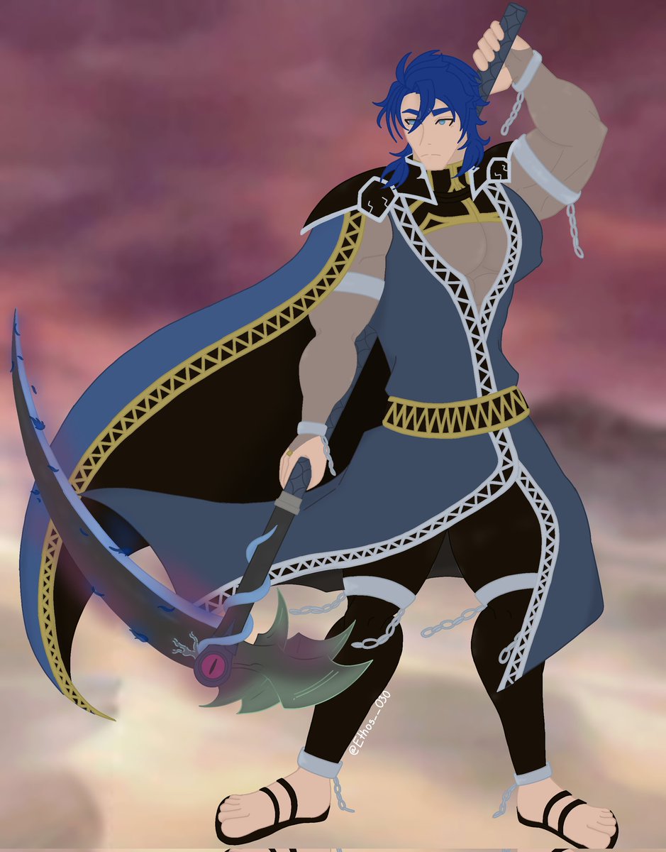 Ethos__030's tweet photo. A trade with @AceArchsage of Aed Desert Sigurd!! He made the entire design himself and I think it turned out great!! https://t.co/zj543YlVL7