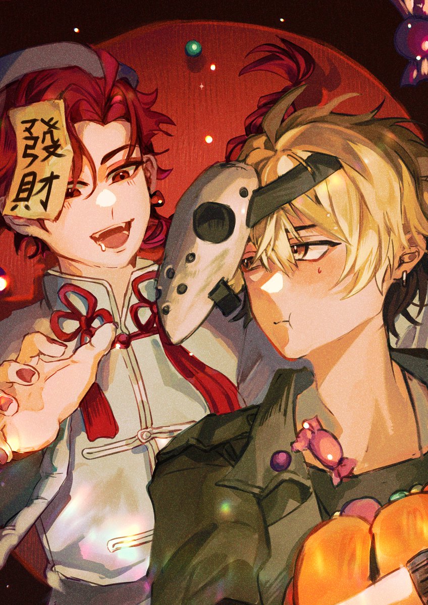 (Late for halloween by a week but i wanna draw them cuties)
time to share ur sweets with laoban :D
#veinfei #v斐 #veifei