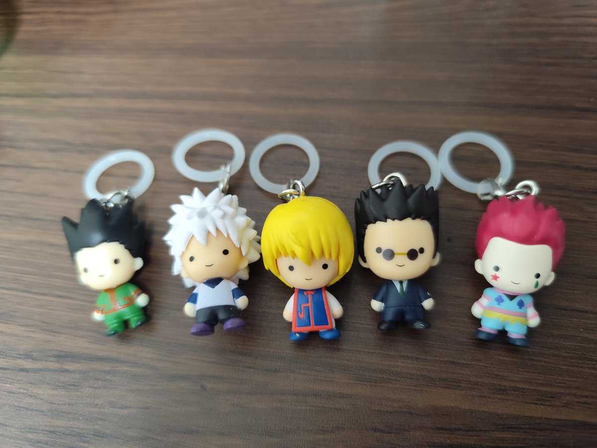 ハンターハンターめじるしアクセサリー  コンプリート😭😭