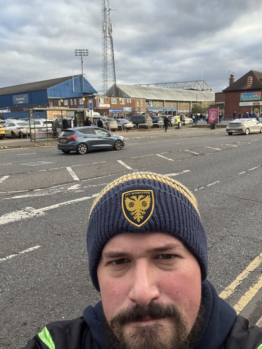 Wimbledon away <a href="/theposh/">Peterborough United</a> 
<a href="/hardtruthpod/">Hard Truth: Inside the Football Industry Podcast</a>  love the pod.