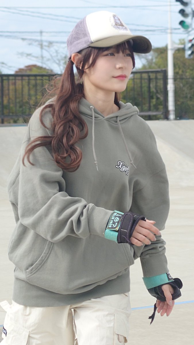 renamiNGT48's tweet image. 💞#AIRMANスケートパーク💞
AIRMANサンクスフェスタイベント
🪻2025年11月8日(土)🪻

寒い中れいちゃんもスケボー頑張ってた〜:⁠^⁠)
今日はほんとにおつかれさま〜☺

#清司麗菜
#NGT48
#skatebord