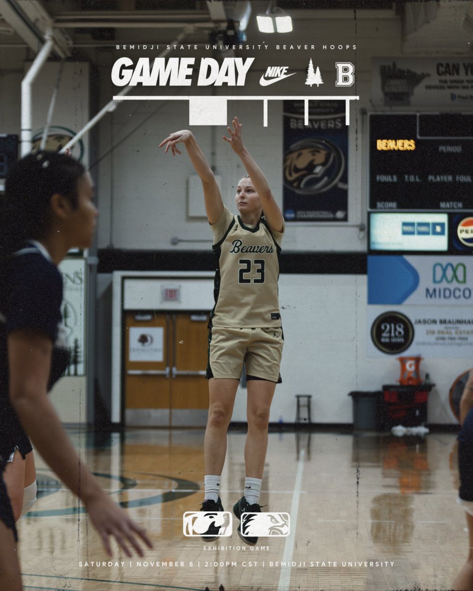 Exhibition continues this 𝙖𝙛𝙩𝙚𝙧𝙣𝙤𝙤𝙣.

🆚 Augsburg (exhibition)
🕐 2:00 p.m. 
🏟️ BSU Gymnasium
🔗 bit.ly/BSUSTATS
🎟️ bit.ly/BSUTIX

#BeaverHoops | #BeaverTerritory