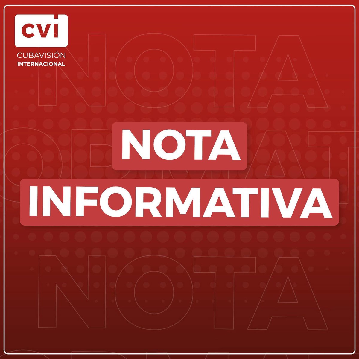 La dirección de Copabe ha informado telefónicamente a la FCBS sobre la cancelación de la #CopaAmérica de #Beisbol que debió comenzar el próximo 13 de noviembre en #Panamá.

📌 Nota de la Federación Cubana de Béisbol