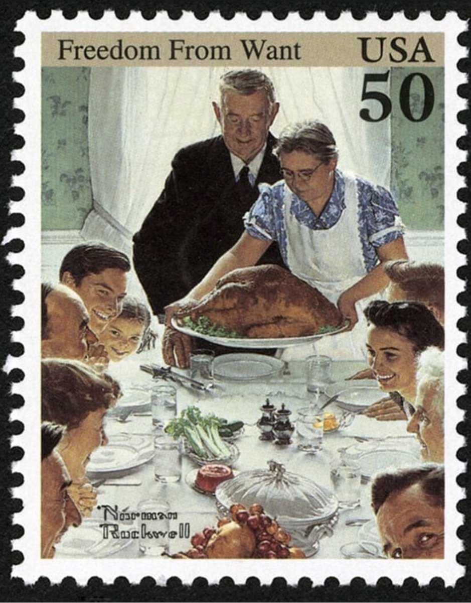 "I paint life as I would like it to be."

-- Norman Rockwell, who died #OTD 1978