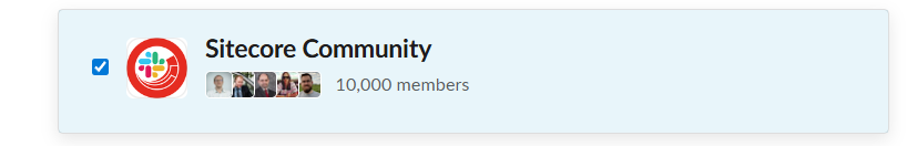 Wow — #Sitecore Slack just passed 10k members! Grateful to be part of this awesome community 🤝