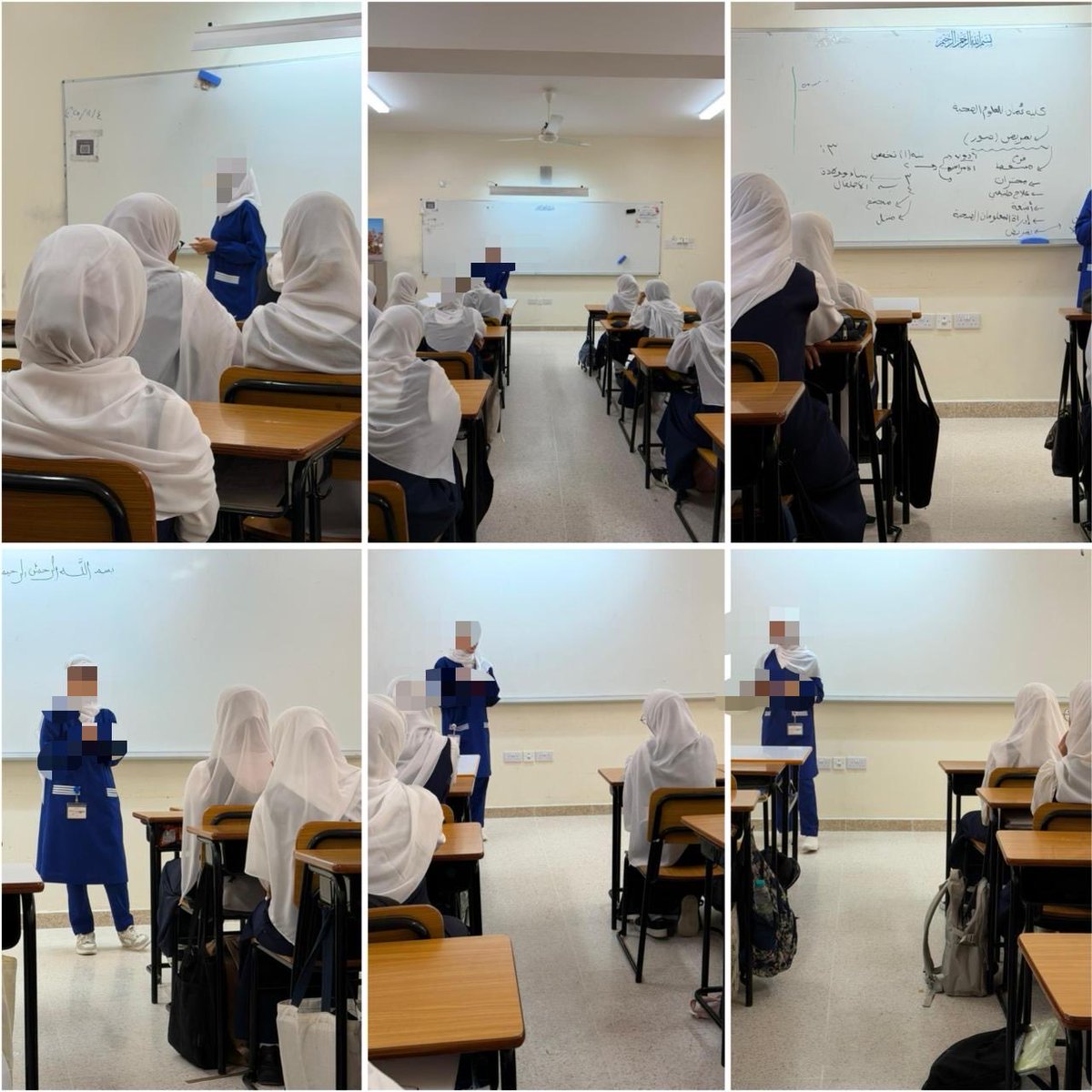 EduGovSsq5230's tweet photo. ✨نحو مستقبلٍ صحي واعد
استضافت أخصائية التوجيه المهني أ.هدى السنيدي طالبات تخصص التمريض من كلية عمان للعلوم الصحية – فرع صور، قدّمن خلالها نبذة عن تخصص التمريض وتجاربهن في الحياة الجامعية، إلهامًا لطالبات الصف الثاني عشر في رسم مسارهن المهني.
@EduGovSsq 
@schools99 
#تعلم_مستدام https://t.co/f34IJ55H5M