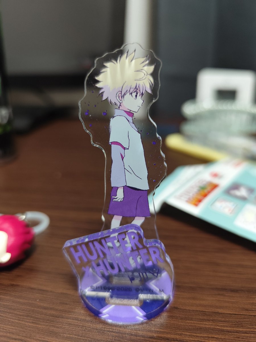 ついでっていうのもあれだけどキルアのアクリルスタンドゲットしたよ