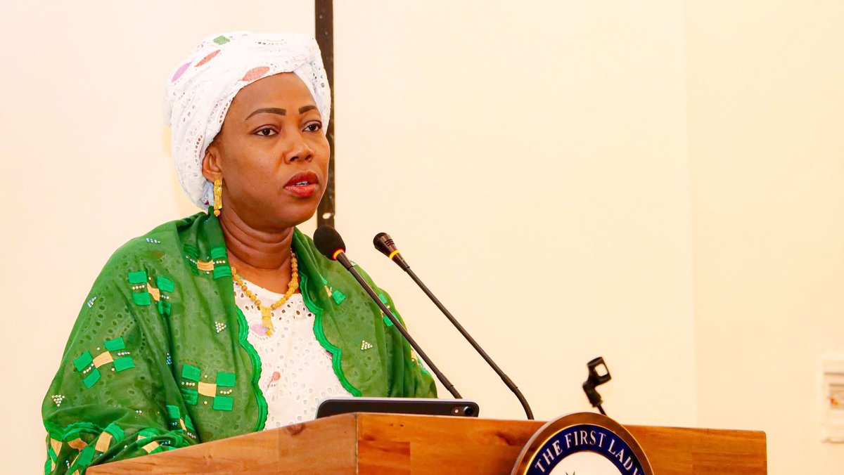 FirstLadyBio's tweet image. On behalf of my children, I joined the youth sector at a high-level networking event on youth development and cooperation held at the Country Lodge in Freetown. 

The theme, &quot;Harnessing Youth Potential for National Development through Strategic Partnerships,&quot; resonates deeply…