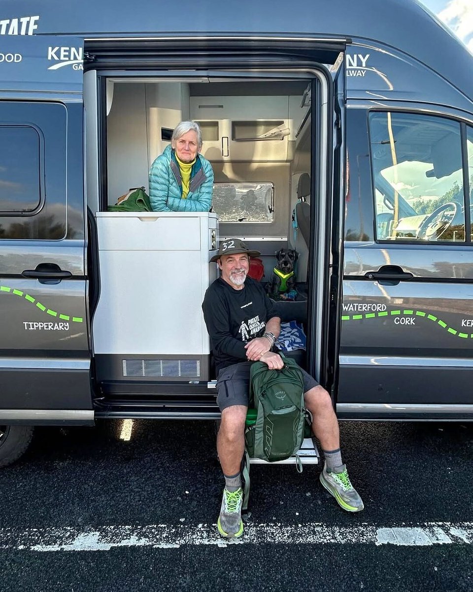 ProstateUK's tweet image. John walked almost 807 miles across all 32 counties of #Ireland 🇮🇪

The journey took him 42 days, joined by friends, family, colleagues, and his four-legged friend Lobo along the way.

He has raised an incredible £20,000 to help fund lifesaving #ProstateCancer research 💙