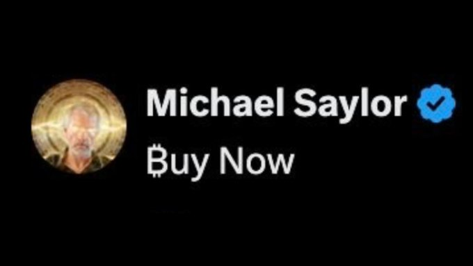 NayeemRezvan's tweet photo. MICHAEL SAYLOR: "Buy now" 🤝 https://t.co/QWgo0hodZd