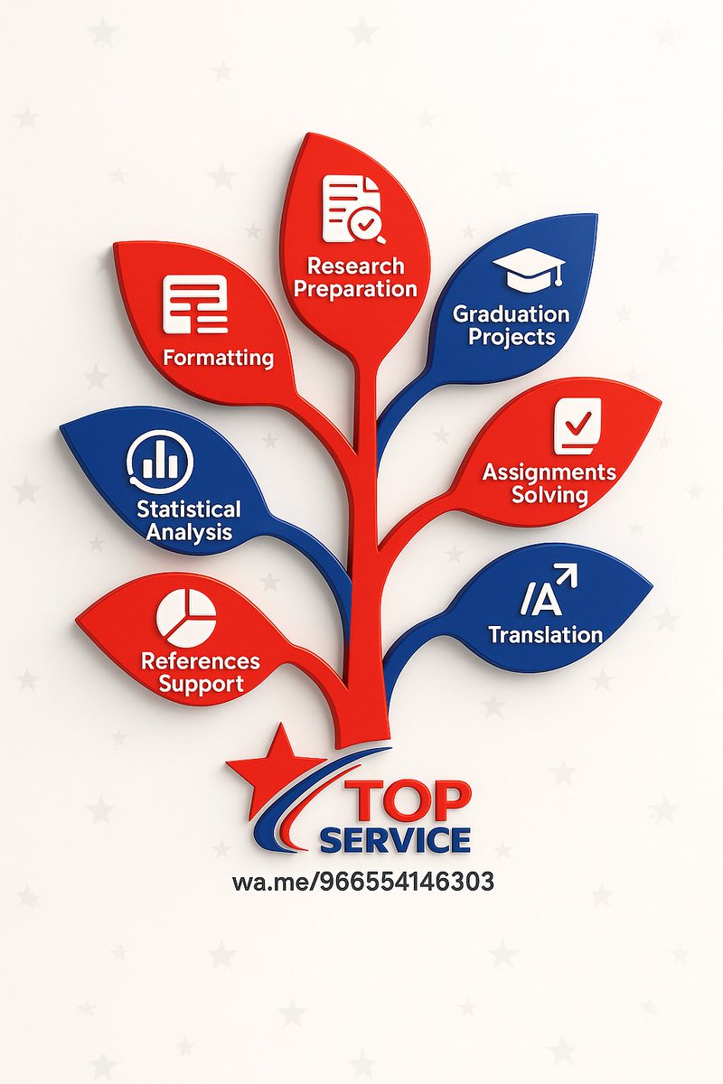 TOP_SERVICE_k's tweet image. #بث_مباشر
⚡⏰آخر موعد؟ ضغط دراسي؟ وقتك ضيق؟
💡خليك أذكى مو أتعَب 
خلِ فريقنا يتكفل:
▪︎ بالبحث
▪︎التنسيق
▪︎ والتحليل الإحصائي عنك 
✨نتكفل بالشغل… 👏وتكمل أنت النجاح 

wa.me/966554146303
 #تحليل_احصائي 
#النصر_نيوم