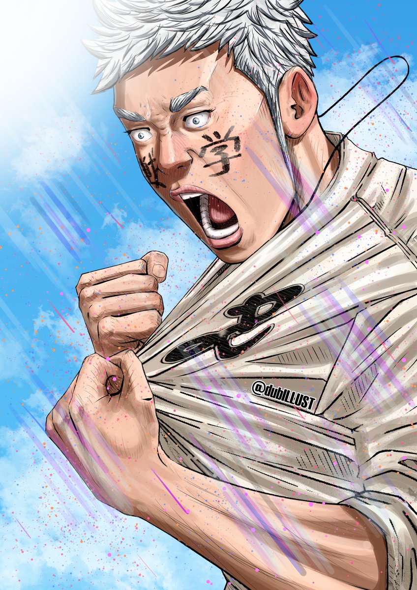 Cleaned, Redrew and Coloured this page from Chapter 456 of Battle Studies

Original page in comments.

#BattleStudies