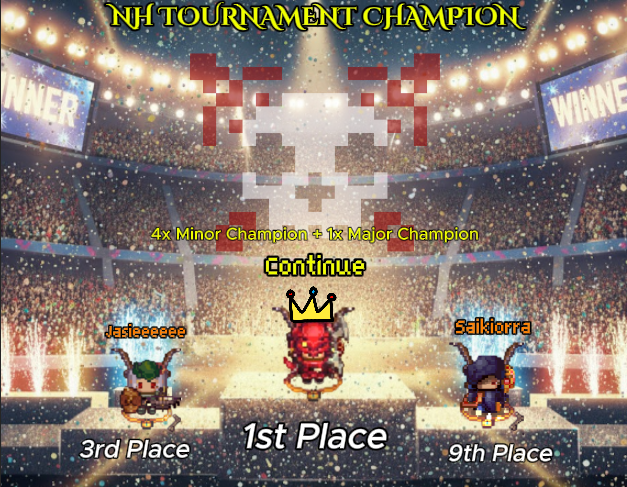 🏆 NO HONOR CHAMPIONS INVITATIONAL🏆

The clash of the NH Champions has concluded in <a href="/playdegenarena/">Duel Arena</a> and <a href="/serendipitiesly/">r3gis.</a> from MOB Guild has emerged victorious 👑🔥

Big respect to both <a href="/Jasieeeeeeeeee/">Jasieeeeeee</a> for taking 3rd place and <a href="/saikiorra/">Saikiorra</a> for their 9th place finish 🫡

Continue