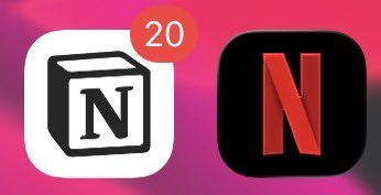 swallow248's tweet image. 最高の「N」2つ。
#Notion
#Netflix 
#大学病院勤務医のN