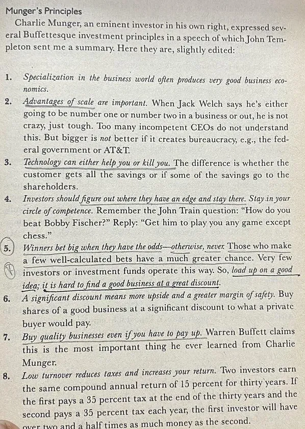BoringBiz_'s tweet image. Charlie Munger&apos;s core principles