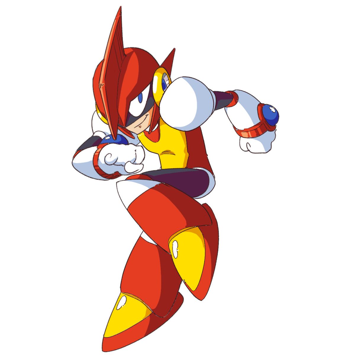 KarakatoDzo's tweet image. Pulse Man is a fitness robot that gets you running in full charge. He avidly talks about the Charge Life (or rather C-Life) lifestyle. His affinity for electricity means that he won&apos;t be out of energy even after instructing 10 aerobics classes in a row!  
#megaman #ロックマン