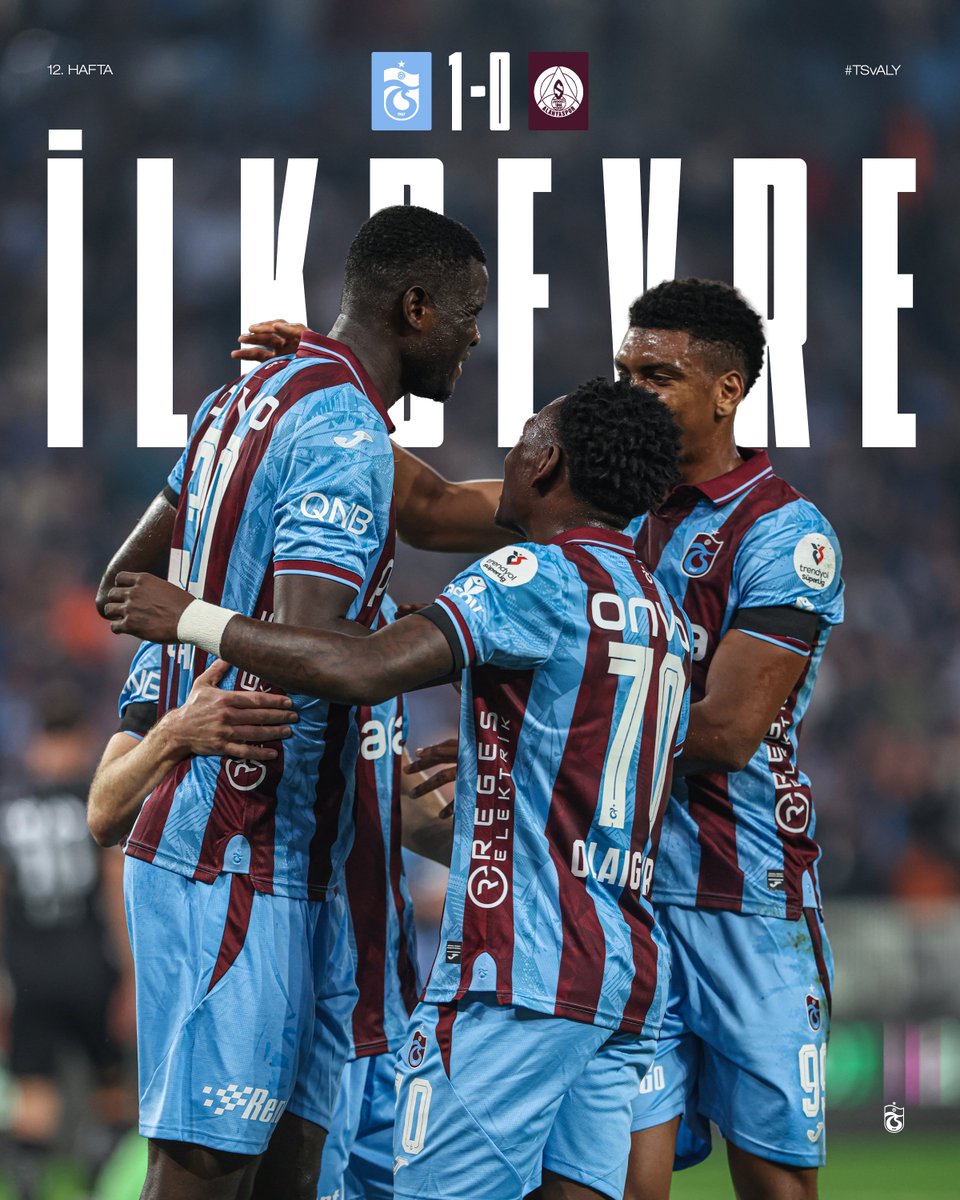 ⏱ 45’ Karşılaşmanın ilk yarısı tamamlandı.

Trabzonspor 1-0 Corendon Alanyaspor #TSvALY
